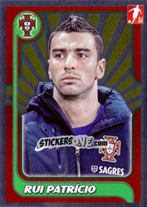 Sticker Rui Patricio - Portugal De Ouro 2011 - Panini