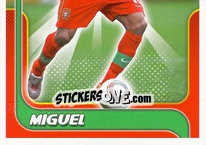 Cromo Miguel - Portugal De Ouro 2011 n. 39 - Panini