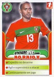 Sticker Miguel - Portugal De Ouro 2011 n. 41 - Panini