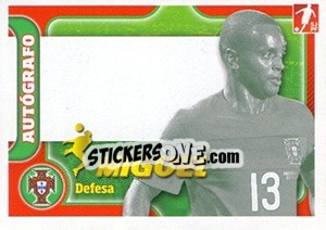 Cromo Miguel - Portugal De Ouro 2011 n. 43 - Panini