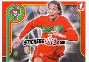 Sticker Bruno Alves - Portugal De Ouro 2011 n. 44 - Panini