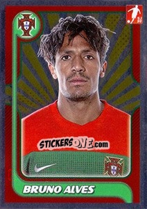 Sticker Bruno Alves - Portugal De Ouro 2011 n. 46 - Panini