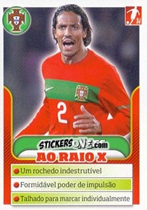 Sticker Bruno Alves - Portugal De Ouro 2011 n. 47 - Panini