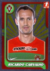 Sticker Ricardo Carvalho - Portugal De Ouro 2011 n. 52 - Panini