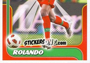 Sticker Rolando - Portugal De Ouro 2011 - Panini