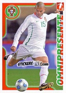 Sticker Pepe - Portugal De Ouro 2011 n. 66 - Panini