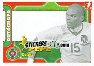 Sticker Pepe - Portugal De Ouro 2011 n. 67 - Panini