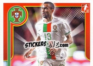 Sticker Jose Bosingwa - Portugal De Ouro 2011 n. 68 - Panini