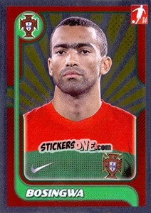 Sticker Jose Bosingwa - Portugal De Ouro 2011 - Panini