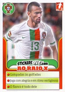 Sticker Jose Bosingwa - Portugal De Ouro 2011 n. 71 - Panini