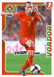 Sticker Jose Bosingwa - Portugal De Ouro 2011 n. 72 - Panini