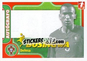 Sticker Jose Bosingwa - Portugal De Ouro 2011 n. 73 - Panini