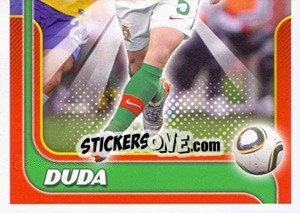 Sticker Duda - Portugal De Ouro 2011 - Panini