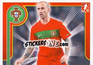 Sticker Raul Meireles - Portugal De Ouro 2011 n. 86 - Panini