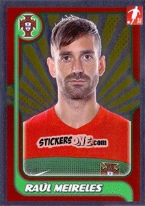 Sticker Raul Meireles - Portugal De Ouro 2011 n. 88 - Panini