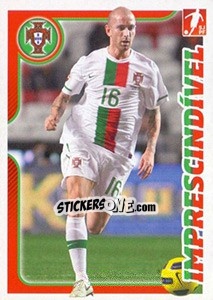 Figurina Raul Meireles - Portugal De Ouro 2011 - Panini