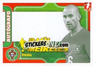 Sticker Raul Meireles - Portugal De Ouro 2011 n. 91 - Panini