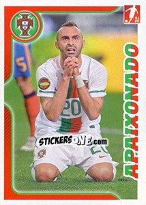 Sticker Carlos Martins - Portugal De Ouro 2011 n. 96 - Panini