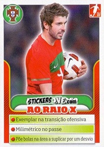 Figurina Miguel Veloso - Portugal De Ouro 2011 - Panini