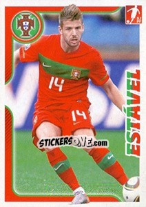 Sticker Miguel Veloso - Portugal De Ouro 2011 n. 102 - Panini