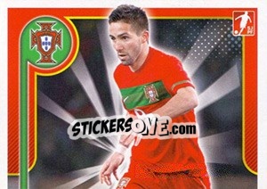 Sticker Joao Moutinho - Portugal De Ouro 2011 n. 104 - Panini