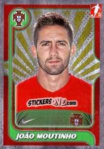Sticker Joao Moutinho - Portugal De Ouro 2011 n. 106 - Panini