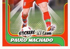 Sticker Paulo Machado - Portugal De Ouro 2011 - Panini