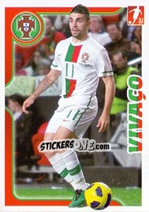 Sticker Paulo Machado - Portugal De Ouro 2011 n. 114 - Panini