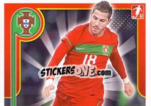 Sticker Ricardo Quaresma - Portugal De Ouro 2011 n. 116 - Panini