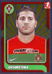Sticker Ricardo Quaresma - Portugal De Ouro 2011 n. 118 - Panini
