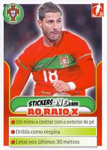 Sticker Ricardo Quaresma - Portugal De Ouro 2011 - Panini