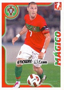 Sticker Ricardo Quaresma - Portugal De Ouro 2011 n. 120 - Panini