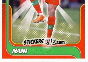 Sticker Nani - Portugal De Ouro 2011 n. 135 - Panini