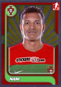 Sticker Nani - Portugal De Ouro 2011 n. 136 - Panini