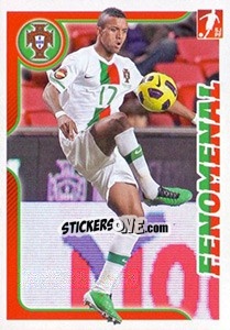 Sticker Nani - Portugal De Ouro 2011 n. 138 - Panini