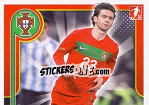 Sticker Helder Postiga - Portugal De Ouro 2011 n. 146 - Panini