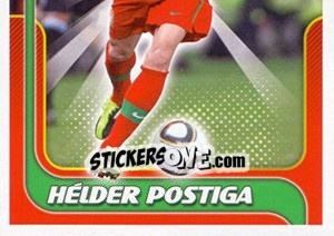 Sticker Helder Postiga - Portugal De Ouro 2011 n. 147 - Panini