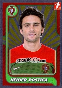 Sticker Helder Postiga - Portugal De Ouro 2011 n. 148 - Panini