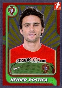 Figurina Helder Postiga - Portugal De Ouro 2011 - Panini