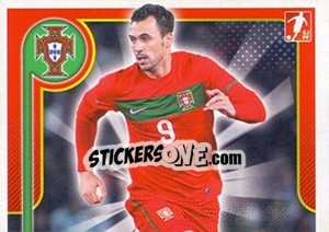 Sticker Hugo Almeida - Portugal De Ouro 2011 n. 152 - Panini