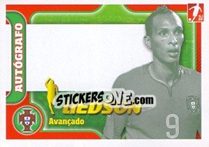 Sticker Liedson - Portugal De Ouro 2011 n. 163 - Panini