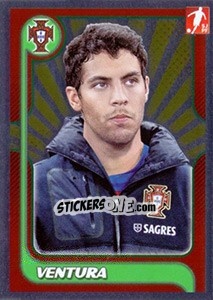 Sticker Ventura - Portugal De Ouro 2011 n. 164 - Panini