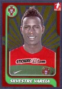 Cromo Silvestre Varela - Portugal De Ouro 2011 - Panini