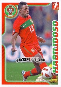 Cromo Silvestre Varela - Portugal De Ouro 2011 n. 173 - Panini
