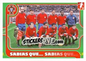 Sticker History - Portugal De Ouro 2011 n. 176 - Panini