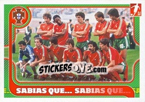 Sticker History - Portugal De Ouro 2011 n. 177 - Panini