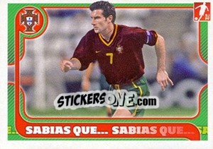 Sticker History (Luis Figo) - Portugal De Ouro 2011 n. 178 - Panini