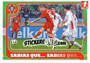 Sticker History - Portugal De Ouro 2011 - Panini