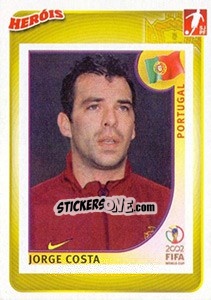 Figurina Jorge Costa - Portugal De Ouro 2011 - Panini