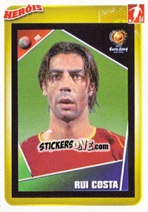 Sticker Rui Costa - Portugal De Ouro 2011 n. 187 - Panini